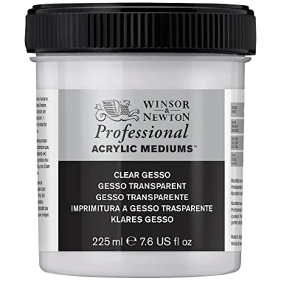 Image de Winsor &amp; Newton Additif Artists Acrylic Colour Gesso Transparent 225 ml