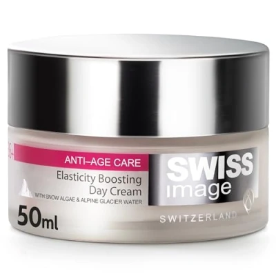 Image de SWISS IMAGE ANTI AGE 36+ Crème de Jour Élasticité Ingrédients Naturels et Efficaces Sans Parabens, Huile Minérale Phathalates 50ml