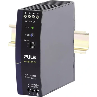 Image de PULS Alimentation Rail DIN Piano PIC120.241C 24 V/DC 5 A 120 W 1 x pc(s)