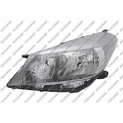Image de PRASCO TY3284804 Phares gauche H4 chrome sans commande pour correcteur de site projecteur TOYOTA: Yaris III 3/5 portes