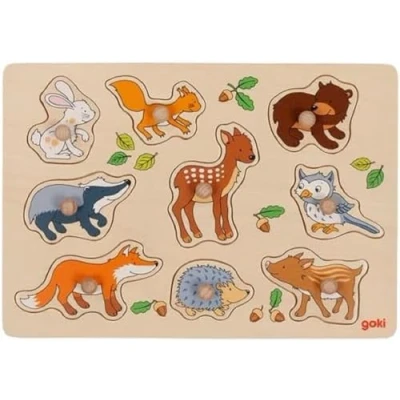 Image de goki Puzzle Animaux de la forêt, 57387