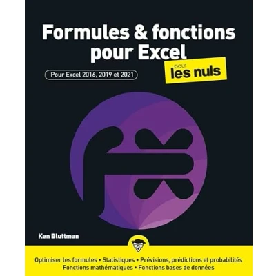 Image de Formules et fonctions Pour Excel 2021 les Nuls Livre d’occasion Bon
