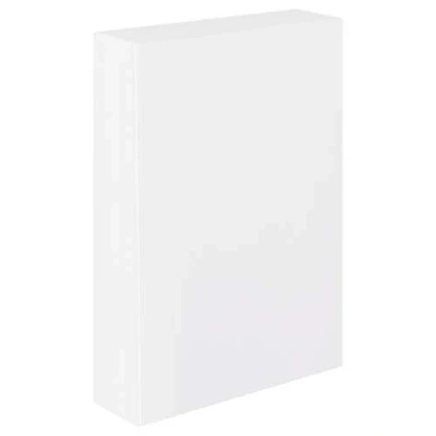 Image de Amazon Basics Papier photo, semi brillant, Lot de 100 feuilles, 300 g/m², 15.2 x 10.2 3.4 cm, Blanc