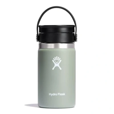 Image de HYDRO FLASK Thermos Isotherme de Voyage 354 ml (12 oz) Café Acier Inoxydable Isolation à double paroi Bouchon pour Siroter Antifuite Ouverture Large Agave