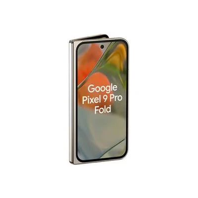 Image de Google Pixel 9 Pro Fold Smartphone Android débloqué avec Gemini Triple Appareil Photo arrière avancé Écran Pliable Vidéo en Mode Mains Libres Porcelaine, 256GB