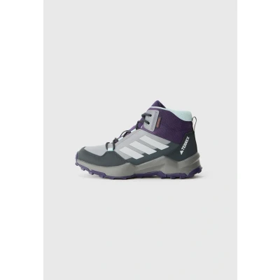 Image de Adidas Terrex AX4R Unisex Chaussures de marche pour enfants, Taille: 32, Grey three/grey two/semi flash aqua Tissu / matière synthétique