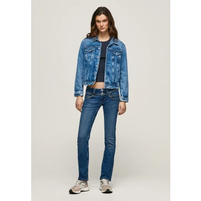 Image de Pepe Jeans Venus Jean slim, Femme, Taille: 27x30, Denim