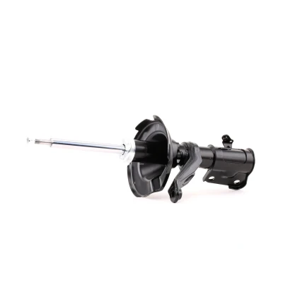 Image de RIDEX 854S0740 Amortisseur Essieu avant gauche Pression de gaz Système bitube Jambe suspension Goujon en haut, Collier bas