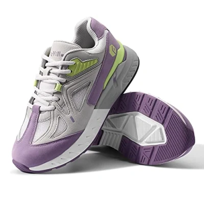 Image de FitVille Basket Femme Légères Extra Large Chaussures de Running Femmes pour Pieds Plats Pied Confortables Travail 38 EU X