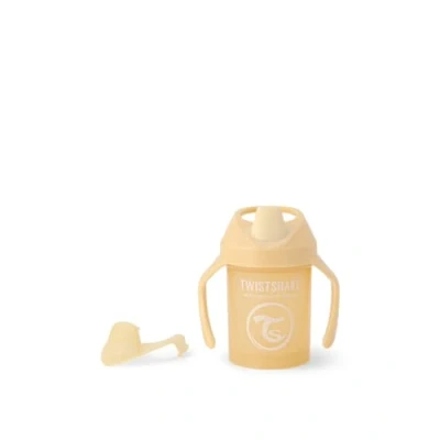 Image de Twistshake Mini Cup with Leak Proof Soft Drinking Spout 230ml, Spill Free Trainning Sippy Bottle Fruit Mixer and Silicone Seal for Toddlers Babies, 4+ Months, BPA Free, Caramel Beige