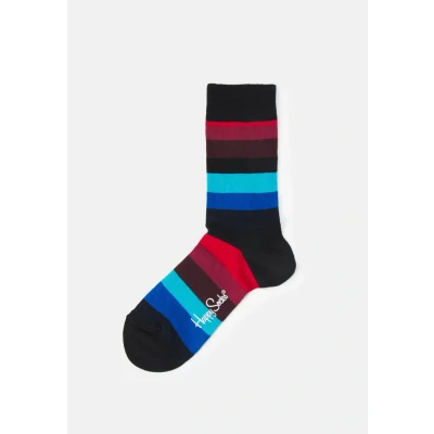 Image de Happy Socks Stripe SOCK Unisex Chaussettes, Taille: 36 40, Black multi