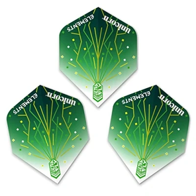 Image de Unicorn Fléchettes Elements Thunderstorm Ultrafly Flards Taille Unique Vert