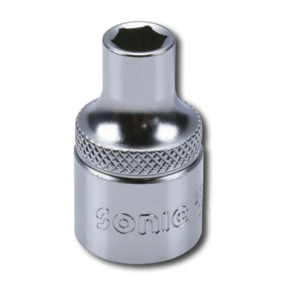 Image de SONIC 23519 Clé à douille 1/2 héxagonal intérieur DIN 3120 , 3124 19 mm Acier chrome vanadium