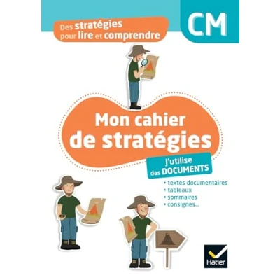 Image de des stratégies pour lire et comprendre J&#039;utilise documents CM Ed. 2024 Cahier élève (Broché)