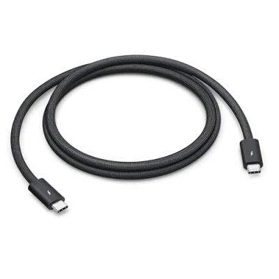 Image de Apple MC9C4ZM/A Câble Thunderbolt 1 m 120 Gbit/s Noir Neuf