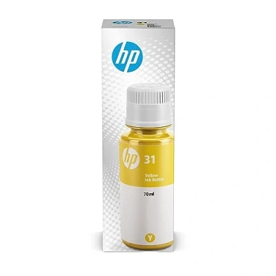 Image de HP 31 (1VU28AE) Jaune Cartouche d&#039;encre