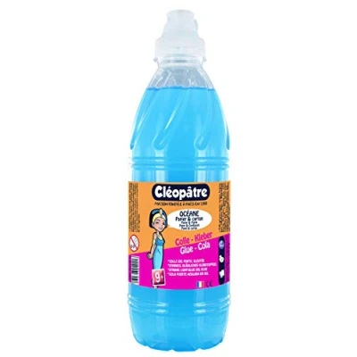 Image de CLEOPATRE Océane Flacon de Recharge Colle forte 1 kg Bleu