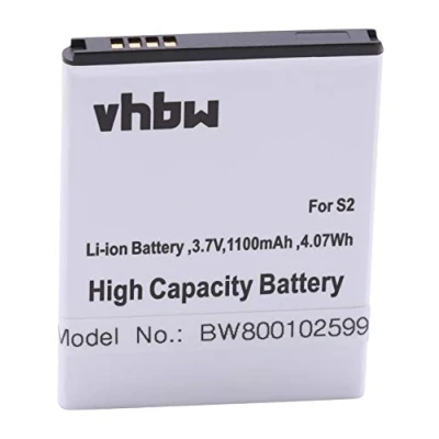 Image de Batterie de remplacement VHBW pour Samsung EB F1A2GBU, F1A2G BU, 1100mAh, 3,7V, Li ion