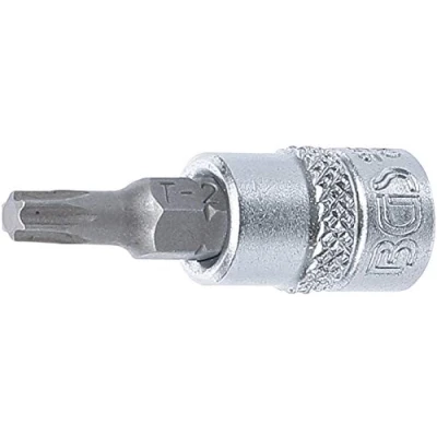 Image de BGS 2593 Douille à embouts 6,3 mm (1/4&quot;) profil T (pour Torx) T25