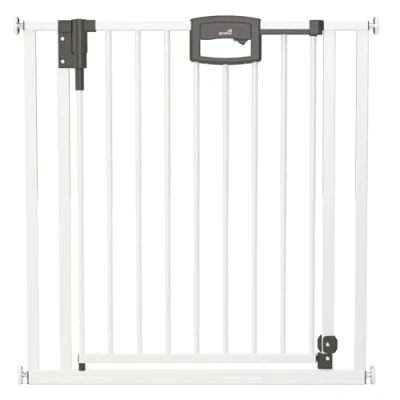 Image de Geuther 4792+ Easylock Plus taille: 80,5 cm 88,5 protège porte certifié TÜV/GS escalier sans perçage ouverture dans deux directions Blanc