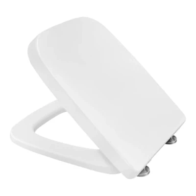 Image de eSituro STS0184 Abattant WC en Duroplaste Couvercle de toilette Siège avec fonction softclose