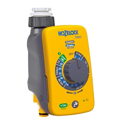 Image de HOZELOCK Programmateur d’Arrosage Select Controller : Arrosage Automatique, Facile d&#039;Utilisation, 16 Programmes Pré Installés, 2 à 60 min d&#039;Arrosage jusqu&#039;à 4 fois par Jour [2220 1240]