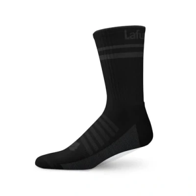Image de Lafuma Mixte Active Wool Mid Socks Chaussette, Noir, 40 EU