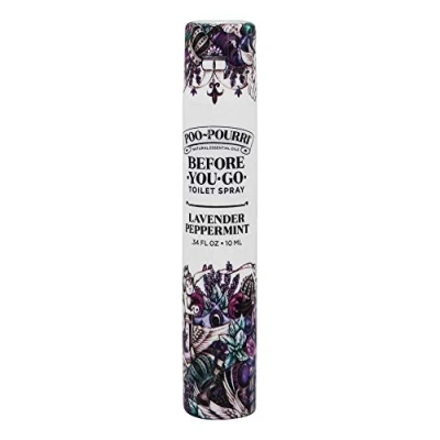 Image de Poo Pourri Before You Go Vaporisateur de toilette Lavande menthe poivrée 10 ml Lavande, et agrumes