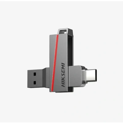 Image de CLE USB HIKSEMI 64 GB Série E307C Dual Sim 3.2 U3 30MB/s 150MB/s 15MB/s 45MB/s Coloris Grey Neuf