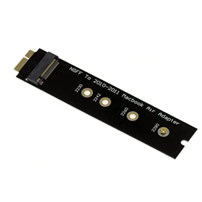 Image de KALEA INFORMATIQUE Adaptateur M2 vers Mac 2010 et 2011 pour Monter Un SSD M.2 en Lieu Place du d&#039;origine 6+12 Broches sur Mac. Version Longue, avec Outils