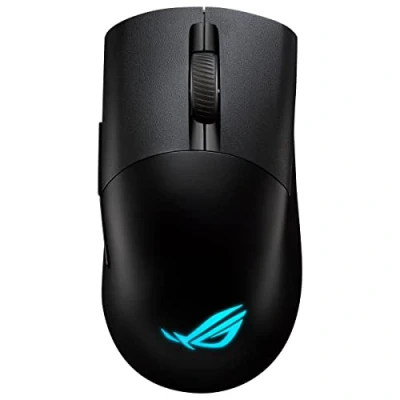 Image de ASUS ROG KERIS WIRELESS AimPoint Souris gaming (Connectivité tri mode : 2.4GHz RF / Bluetooth fillaire, capteur optique 36000 dpi, 5 boutons programmables, switches interchangeable)