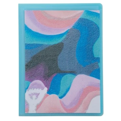 Image de Exacompta Réf. 5809E Carton de 20 Protège documents Kreacover Pastel pocket pochettes cristal lisse 40 vues dim 12,5x16,5cm couverture en polypro semi rigide couleurs assorties