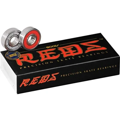 Image de Bones Redz Jeu de 16 roulements pour Skateboard Mixte Adulte, Multicolore