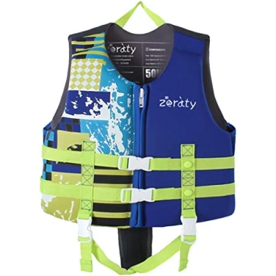 Image de Zeraty Gilet de Natation pour Enfants Tout Petitsavec Sangle sécurité réglable Age 1 9 Ans / 22 50Lbs