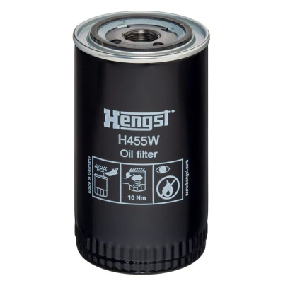Image de HENGST FILTER H455W Filtre à huile 1 12 UNF vissé