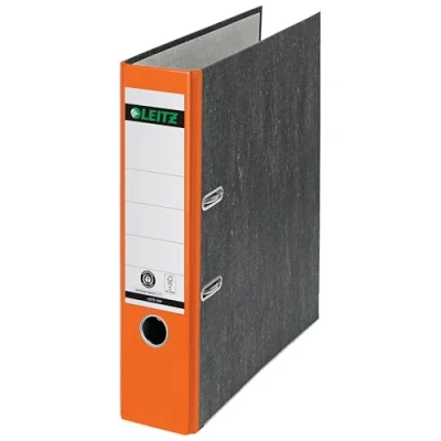Image de Esselte Leitz 10805045 Classeur 180 format A4 et dos large avec encoches (Orange)