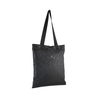 Image de PUMA Pop Tote Women, Accessoires, Noir/Script Aop, OSFA