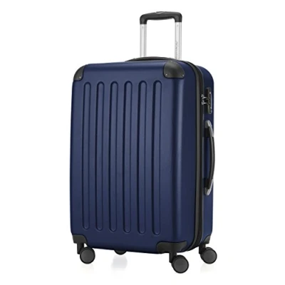 Image de HAUPTSTADTKOFFER SPREE valise rigide, à roulettes, de voyage, 4 roues doubles, 65 cm, 74 L, bleu foncé, 1 pièce