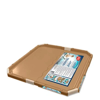Image de Simple Solution Support de coussin pour chien, plateau dressage portable animaux compagnie et chiots, 53 x cm