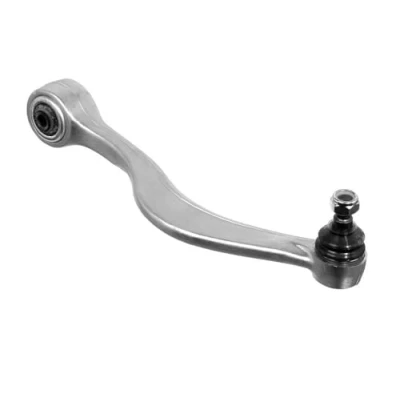 Image de MEYLE 316 050 4371 Bras de suspension ORIGINAL Quality avec support en caoutchouc avant, Essieu avant gauche barre oscillant transversal Aluminium