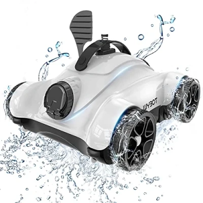 Image de WYBOT Robot Piscine avec 3 Fonctions de Minutage (1/2/3H), Aspirateur Nettoyage Efficace 18m3/H, Nettoyeur Hors Sol Automatique pour Piscines Jusqu&#039;à 60㎡