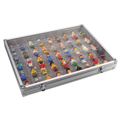 Image de Safe, Présentoir, Alu Midi 45 compartiments (36x49) dim: 395x300x65 mm. par pc.