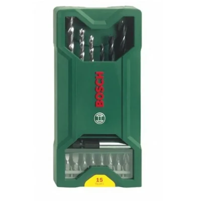 Image de Coffrets BOSCH Mini X Line de forets et d&#039;embouts vissage (15 pièces) Marque