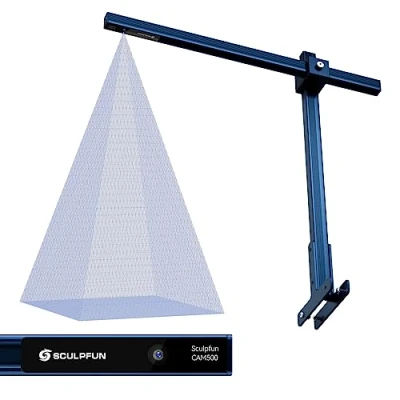 Image de SCULPFUN CAM500 Lightburn caméra pour graveur laser, Image de positionnement précision, Extraire les motifs, Enregistrement video, S6 S9 S10 S30 SF A9