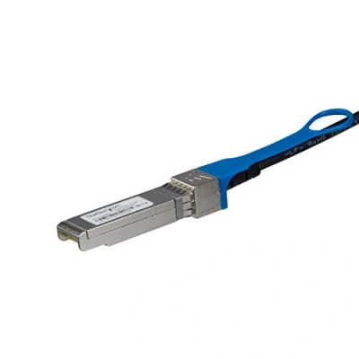 Image de Câble SFP+ à connexion directe de 5 m STARTECH Compatible avec HP JG081C Twinaxial Noir