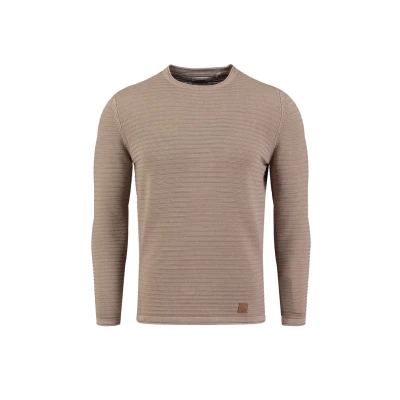 Image de Key Largo MST Manuel Round Pullover, Homme, Taille: 3XL, Sand
