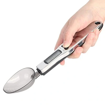 Image de Cuillere ​avec Balance Digitale,Cuillere Digital avec Ecran LCD,Cuillere Digitale,500G/0.1G 300G/0.1G Doseuse Electronique Échelle