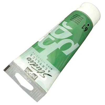 Image de Pébéo 837061 Studio Acrylique Tube Terre Vert 100 ml