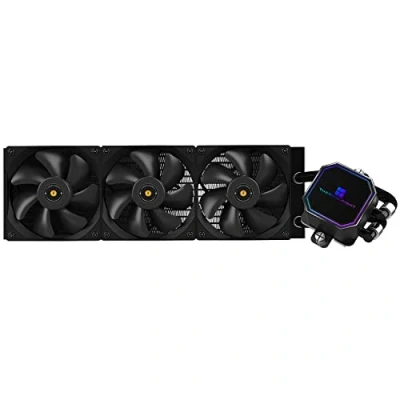 Image de Thermalright Frozen Prism 360 Black Liquid CPU Water cooler With 120mm PWM Fan,360 Cold Row Specification,Integrated Heatsink For AMD/AM4/AM5,INTEL LGA1700/1150/1151/1200/2011