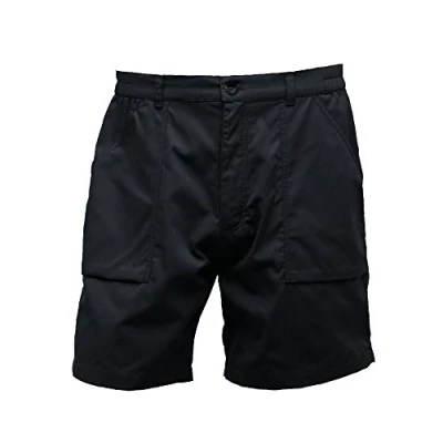 Image de Regatta Short Homme déperlant avec poches Multiples Action Shorts Black FR: 4XL (Taille Fabricant: 42&quot;)